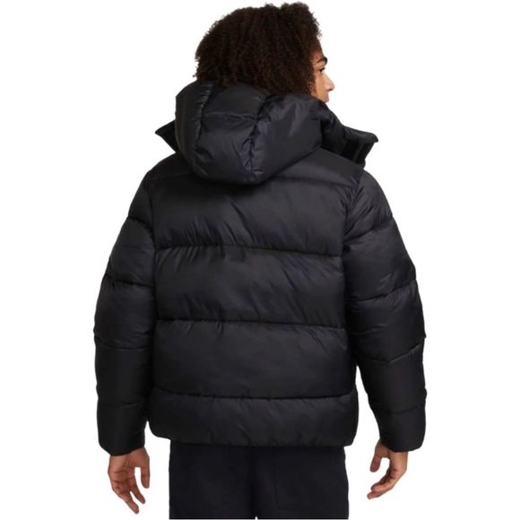 Nike Life Therma-FIT Men's Puffer Jacket Black Large - Picture 4 of 6